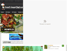 Tablet Screenshot of feedyourchickens.com